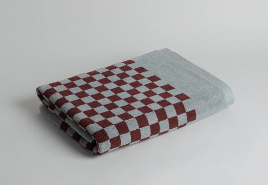 ROMAN POOL TOWEL Cement & Rhus